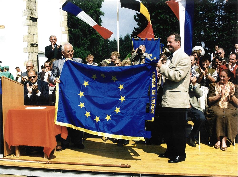 Verleihung der Europafahne